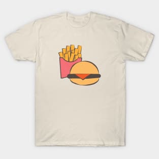 Burger and Fries T-Shirt